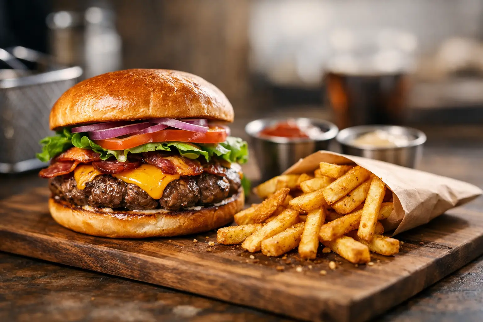 Why Handcrafted Burgers and Fries Win